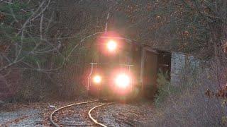 Freight Train near Southern New Hampshire University | Pan Am Railways | MEC 505 EMD Locomotive |