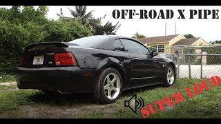 99-04 Mustang GT Pypes OFF-Road X Pipe with Flowmaster Catback