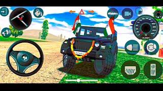 Modified Mahindra Thar Car Games: Indian Cars (Gadi Wala Game) - Car Game Android Gameplay 2024