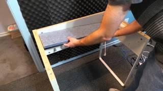 Improving a crappy Ikea computer desk.