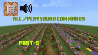 All /Playsound Commands part-5