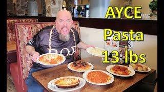 MASSIVE PASTA MUKBANG - 13 lbs - Vito's Pizza AYCE Pasta Night Spring City, PA