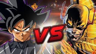 Goku Black VS Reverse Flash! Animated DRAGON BALL vs DC Villain Death Battle