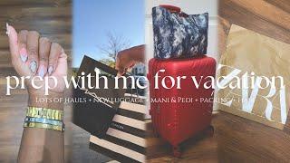 Prep With Me Vlog | Mini Hauls + Packing + Solo Date + Nails + Hair + More | Starring Shameka