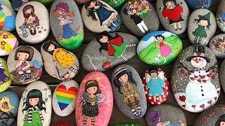 فن الرسم على الحجارة روعة|Stone art 