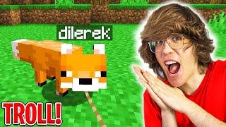 [TROLL] ZAMIENIŁEM SIĘ W LISA! | Minecraft Extreme