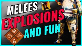 BOMBARDIERS + EXPLOSIVE WELLMAKER + MELEE WELLMAKER = NOTHING BUT FUN!!! DESTINY 2 HUNTER PVE BUILD