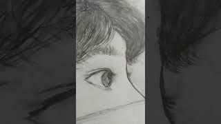 Jungkook | Side view portrait | BTS #bts #drawing #jk #jungkook #sideview #doeeyesjk