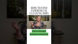 How to Find Commercial Cleaning Clients #shorts