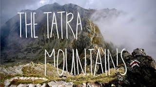 Hiking the Tatra Mountains and emergency camping on the Track // 4K.