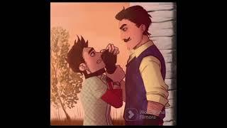 part 1: Bendy vs hello neighbor créditos@BlazerRaps