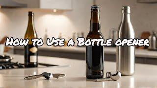 How to Use a Bottle Opener