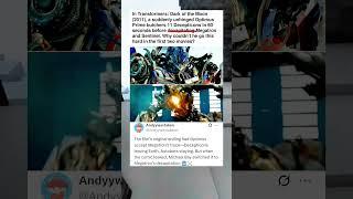 In Transformers: Dark of the Moon (2011), a suddenly unhinged Optimus Prime butchers 11 Decepticons