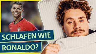 Selbstexperiment: Schlafen wie Ronaldo? Werde ich wirklich fitter und was steckt dahinter?