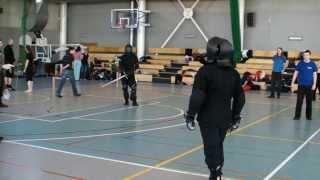 Longsword Quarter final ŚKUNKS 2013, Jan Chodkiewicz vs. Anton Kohutovič