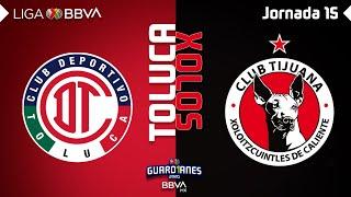 Resumen y Goles | Toluca vs Tijuana | Liga BBVA MX - Guardianes 2020 - Jornada 15