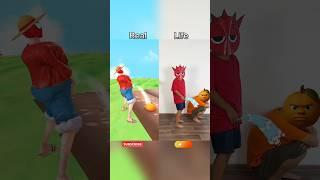 Superhero Luffy vs Tung Tung Tung Sahur Funny Moment, video parody of @epicspider-es #shorts