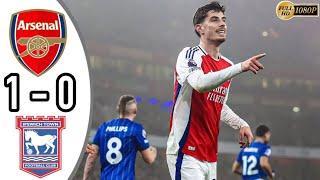 Arsenal vs Ipswich town 5-2 - Premier league Highlights & All Goals 2024 HD