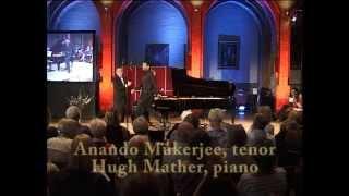 Anando Mukerjee sings "Granada" by Lara and "Nessun Dorma" by Puccini.