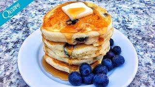 Blueberry PROTEIN Pancakes - Questify