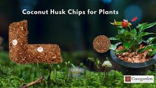 Cocogarden Coconut Husk Chips for Plants