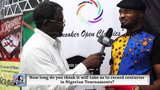 Victor Ukueku at the Lagos Country Club - Snooker Open Classics