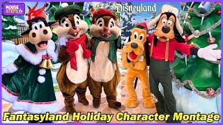 Disneyland Holiday Character Montage at Fantasyland Theatre 2024 - w/Chip & Dale, Goofy, Pluto +