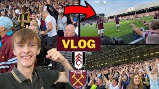 *AWAY END LIMBS as INGS RESCUES HAMMERS A POINT!* Fulham 1-1 West Ham Matchday Vlog | Premier League