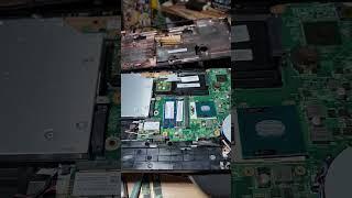 Toshiba Satellite Case Dive! Windows 8! Why are there so many screws?! #shorts