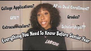 HIGH SCHOOL ADVICE | Everything You Need To Know Before Your SENIOR YEAR | Its Chi