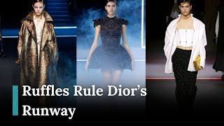 Dior’s Ruffled Revolution Steals Paris Fashion Week! | Maria Grazia Chiuri | AN1G