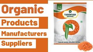 Leading Organic Products Manufacturing Company– [Get Organic Rice and Spices at best Price]