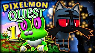 Minecraft PIXELMON QUEST Roleplay - "THE WIZARD WELCOME" - EP 1 (Minecraft Pokemon Mod)