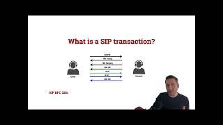 What is a sip transaction?