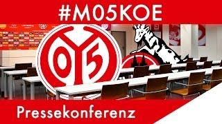 Pressekonferenz vor #M05KOE | 05er.tv | 1. FSV Mainz 05