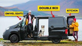 Turning my Tiny Van into the Ultimate Adventure Home  - Nissan NV200 Van Tour