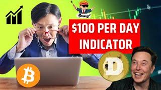 $100 Per Day Crypto Trading Indicator!! 