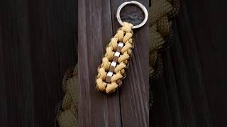 Hex Nuts paracord keychain #shorts #paracord #keychain  #paracordcrafts #handmade  #diy