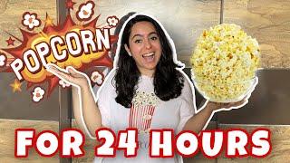 EATING POPCORN FOR 24HRS CHALLENGE | SONU ANADKAT |