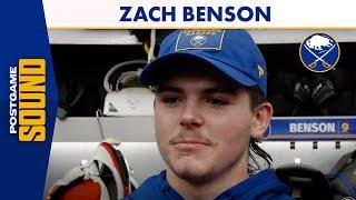 "We Played a Really Strong Third" | Zach Benson On OT Win Over Blues