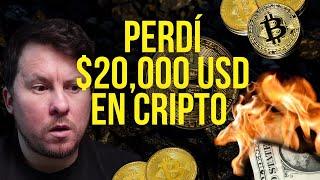  ¡Perdí $20,000 en CRIPTOMONEDAS! ¿Qué hice MAL? 