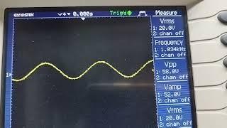 QSC RMX 1450, Repair & test power 4Ohmi