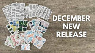 DECEMBER NEW RELEASE // Wintery stickers!