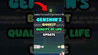 Genshin's BIGGEST Quality of Life Update