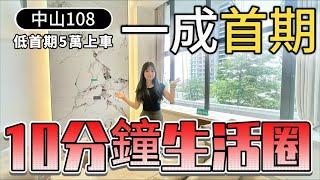 首付5萬即可上車 中山地鐵上蓋 | 中山108天寓 最新特價推出47平 62平 | 送家電管理費 | 樓下直通巴返香港 | 10分鐘內富逸城、cococity、中山北站、中山站｜每平方8688元起