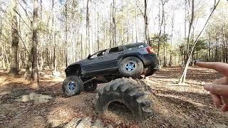 Jeep Grand Cherokee WJ on 37s from 4WP VB crushes offroad obstacles at W2W PG.