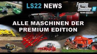 LS22 News - Alle Maschine aus dem Premium DLC vorgestellt! - DEWULF - WIFO - AGRIO - GORENC ...