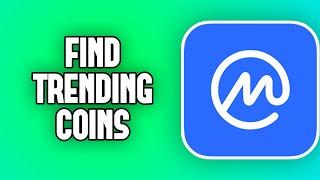 How To Find Trending Coins on CoinMarketCap (2023)