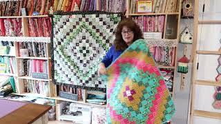 EASY QUILT TUTORIAL!  Trip Around The World Quilt using 2 1/2" strips