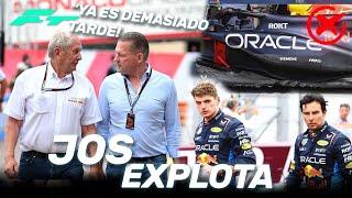 ¡¡JOS VERSTAPPEN EXPLOTA!! RED BULL SACRIFICA el RB21 y la NUEVA de HELMUT MARKO…